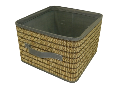 Square bamboo storages foldable